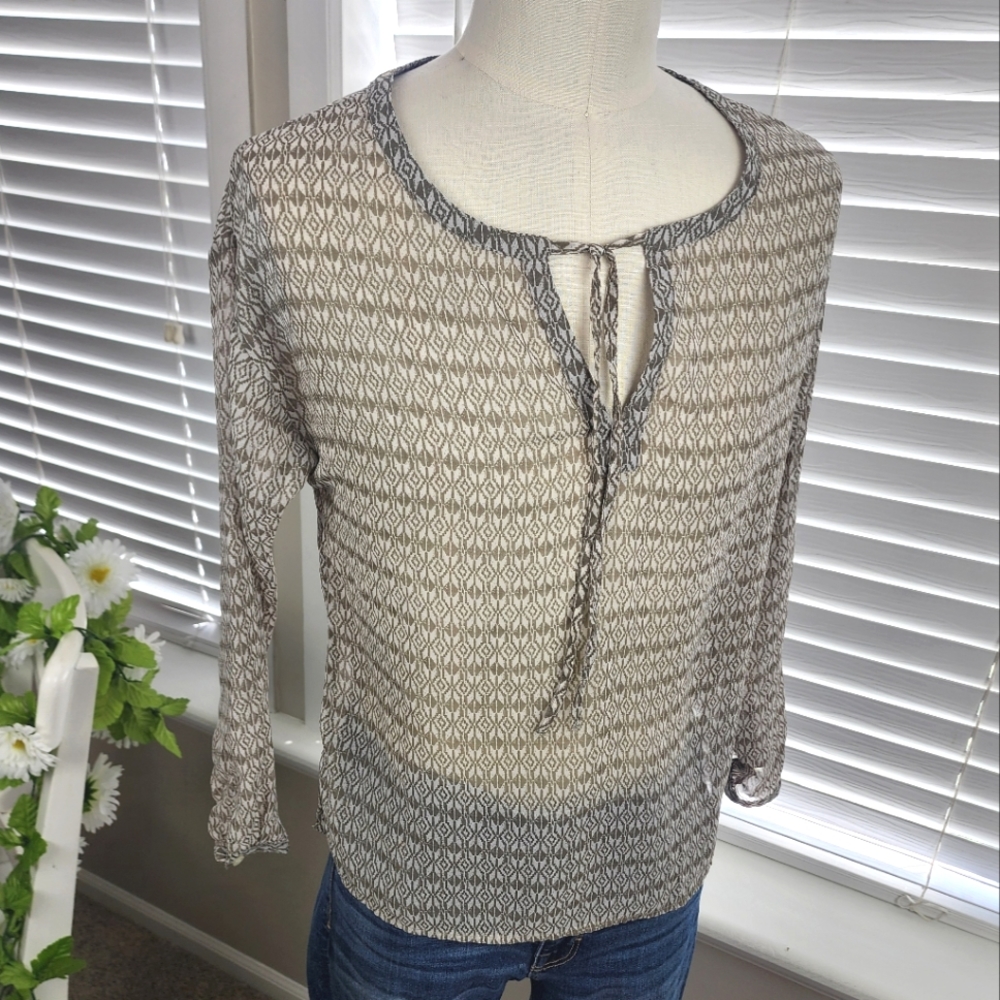 Old Navy Shirt -  Sheer Flowy Sz XS
